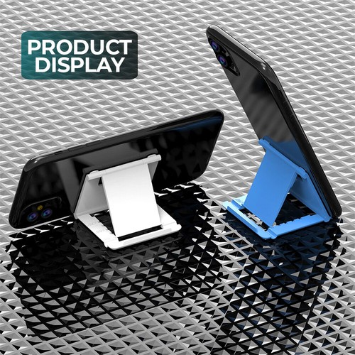 Universal Desk Stand Mobile Phone Tablet Holder Adjustable Foldable Portable Oz - Picture 8 of 16