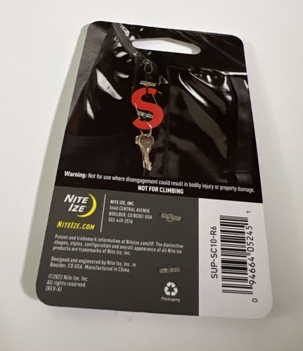 SUPREME /NITE IZE (S LOGO) KEYCHAIN RED FW21 (BRAND NEW) (100% AUTHENTIC) - Picture 12 of 12