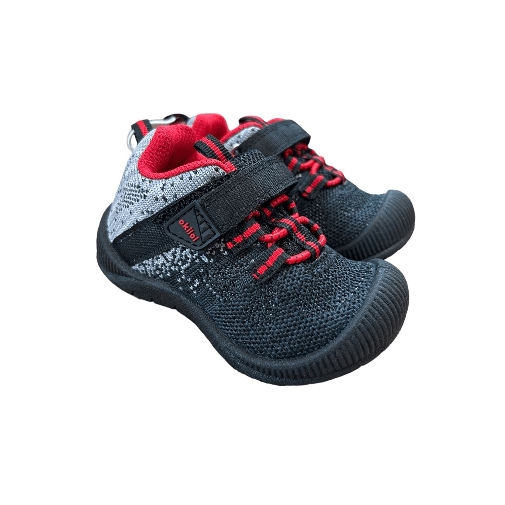 New Okilol Toddler Shoes Unisex Bump Toe Sneaker Run Play School Size 5-image