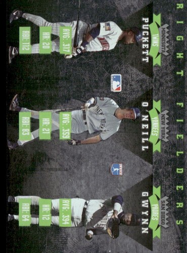 1995 Donruss Dominators Complete Unpeeled Insert Set (9) Griffey Jr/Bonds/Ripken - Picture 5 of 19