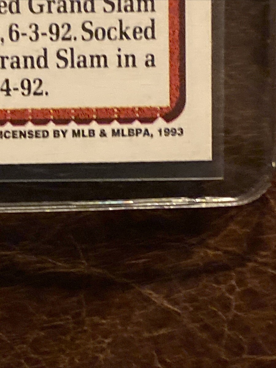 1993 Topps Kirby Puckett Twins 200 Birth Year Error HOLY GRAIL GEM