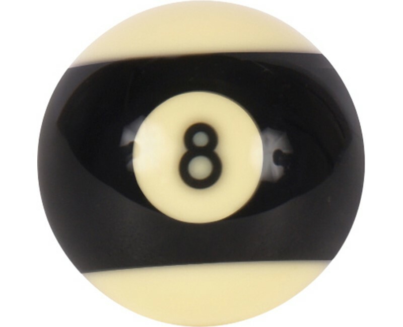 2″ Striped Black Number 8 Super Aramith Pro Ball | eBay