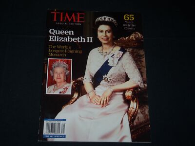 Time Magazine Queen 2018 TIME MAGAZINE SPECIAL EDITION- QUEEN ELIZABETH II - 65 YEARS - PB ...