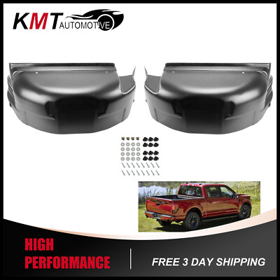 For 2021-2024 Ford F-150 Left & Right Rear Heavy Duty Wheel Well House Liner Kit
