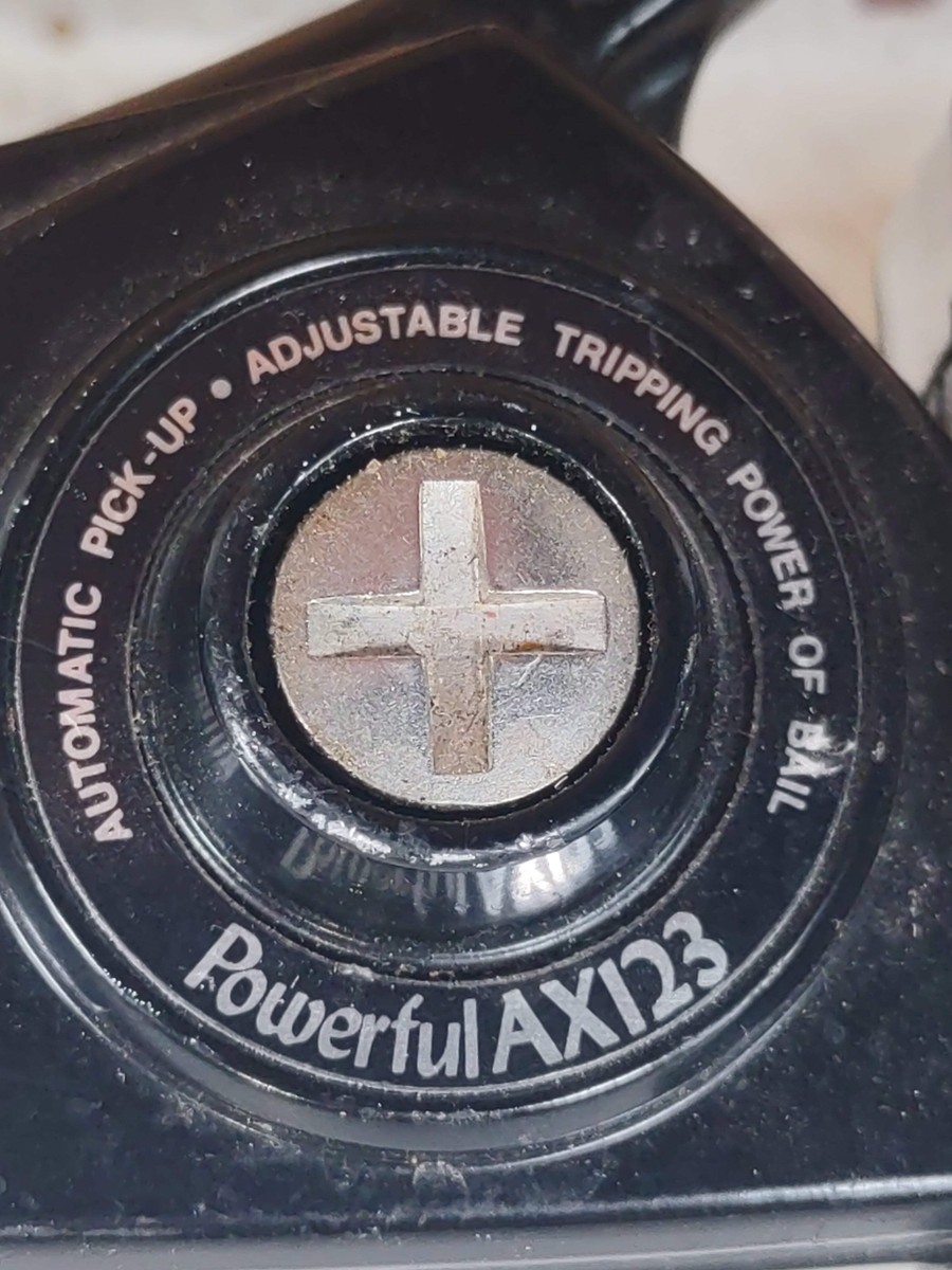 Vintage RYOBI Powerful AX 123 Spinning Fishing Reel #8 | eBay