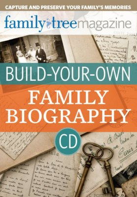 #ad Build Your Own: Family Biography CD Typable Printable Portable 2016 52499 $24.99