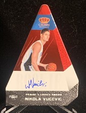 Nikola Vucevic 2012-13 Crown Royal Die-Cut RED Rookie Auto #’d 56/99 BULLS