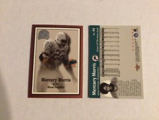 2000/00 Fleer great of the game Football Mercury Morris #46 Dolphins