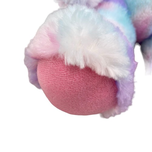 Plush Kitty Cat Pastel Swirl Tie Dye Pink Purple Blue 16" 2020 BABW Build A Bear - Picture 11 of 12