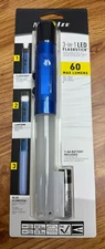 Nite Ize 3in1 LED Flashstick, Blue Lantern Glowstick Max 60 Lumen Handheld Light