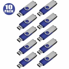 10Pack 8GB USB 2.0 Flash Drive High Speed Thumb Drive Memory Stick Jump Drive 