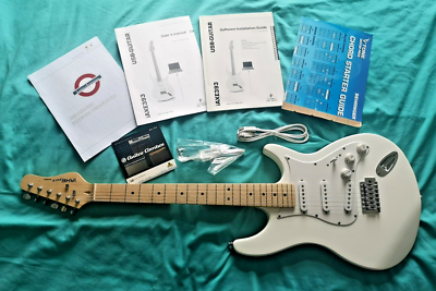 Behringer iaxe 393 Stratocaster type electric guitar in white