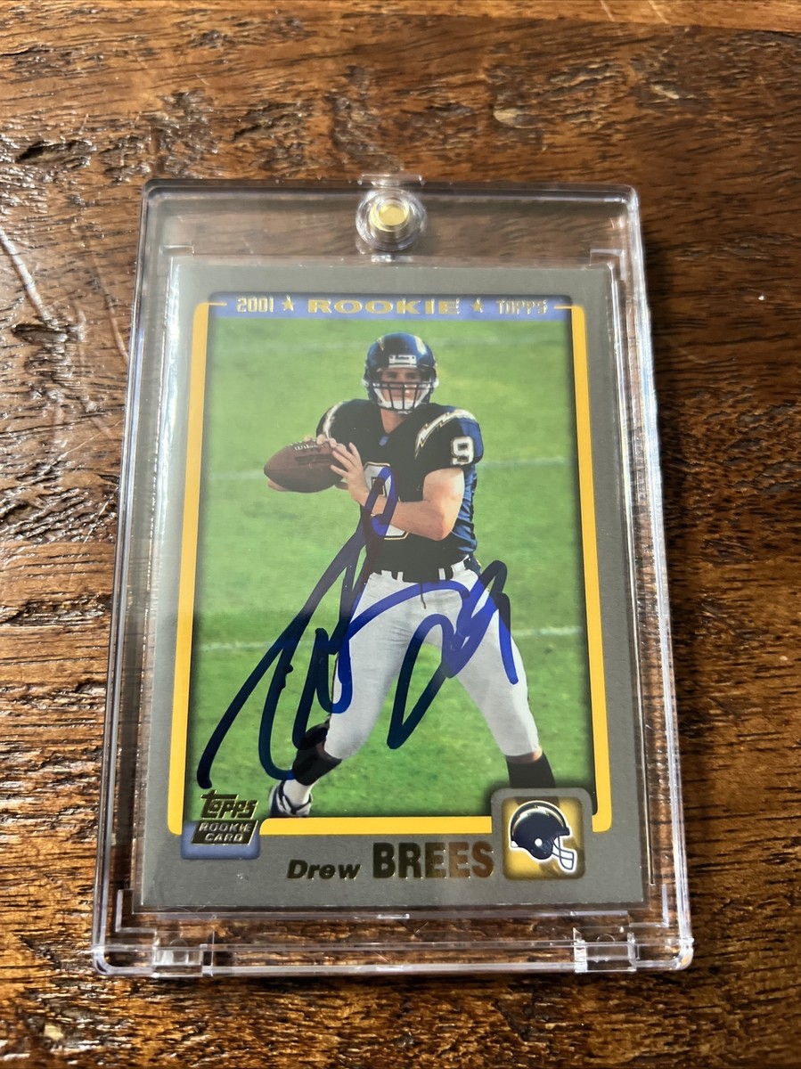 ドリューブリーズDREW BREES 直筆サインNFLAUTOGRAPH