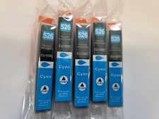 5x Cyan Blaue Druckerpatronen für Canon Pixma MG6150 MG6250 MG8150 MG8240 MG8250
