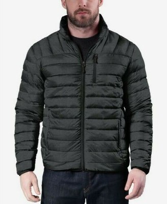 black packable down jacket