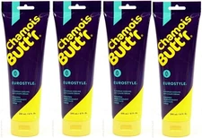 4 Pack Chamois Butt'r Eurostyle 8oz Tubes Cooling Cream Butter Bike Cycling