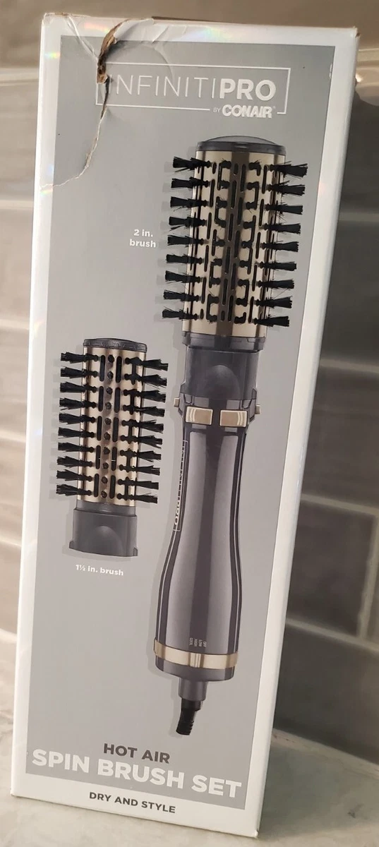 INFINITIPRO BY CONAIR Hot Air Spin Brush, Inch And 1/2