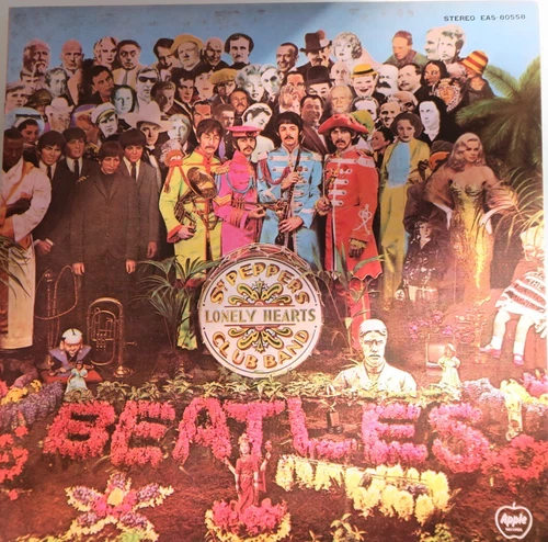 MINT The Beatles Sgt Peppers Japan pressing 12'' vinyl Lp 1967 rare Paul Ringo