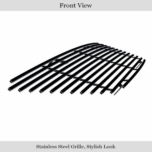 Fits 2005-2007 Honda Odyssey Upper Stainless Black Billet Grille Grill Insert - Picture 2 of 7