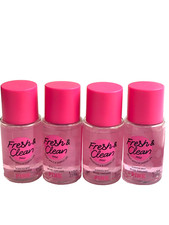Victoria's Secret PINK Fragrance Mini Mist Fresh Clean TSA Travel 4PC New