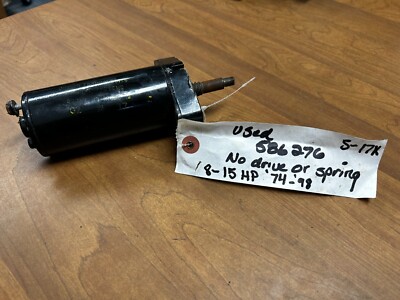 USED OEM Johnson Evinrude OMC Starter 763454 586276 386430