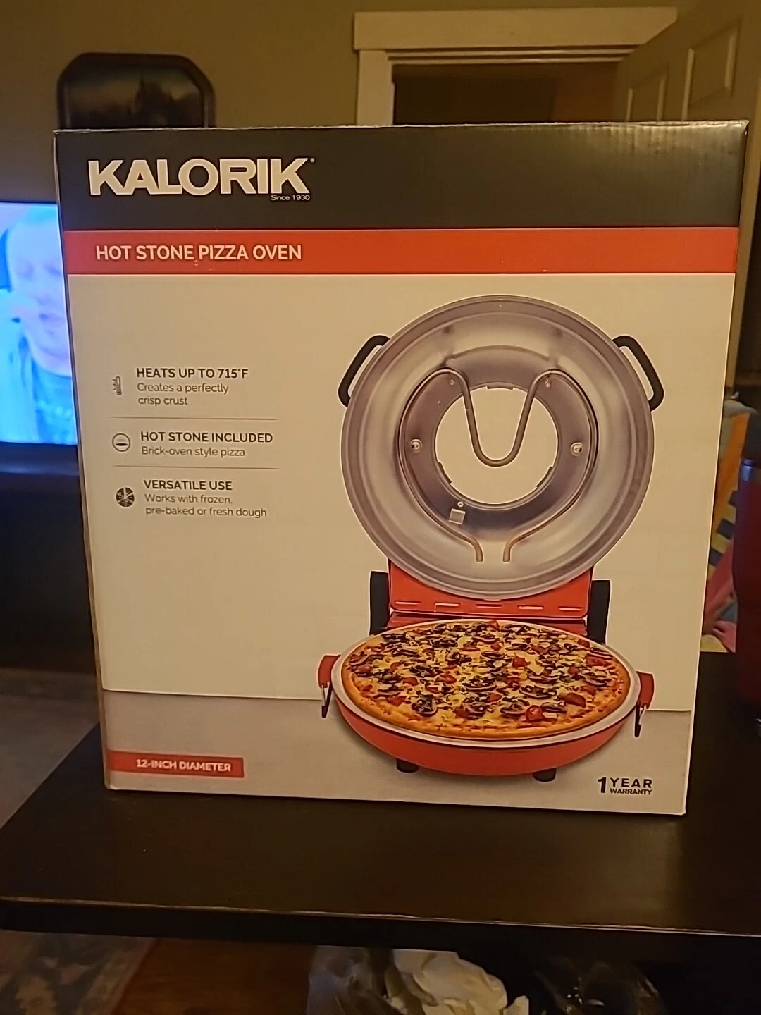 Kalorik Hot Stone Pizza Oven