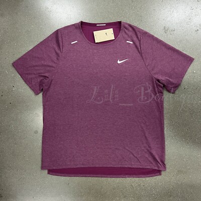 NWT Nike CJ5420-610 Men Dri-Fit Rise 365 Running Training Top T