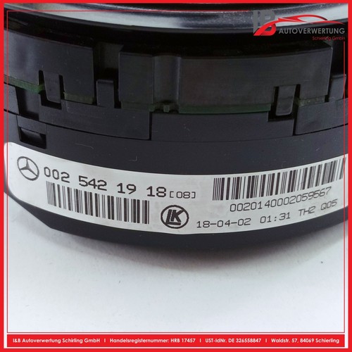 MERCEDES BENZ C-KLASSE W203 Schleifring Airbag Wickelfeder 2034600149 0025421918 - Picture 4 of 4