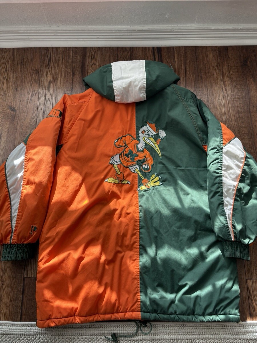 90's Vintage - Pro Player Miami Hurricanes Jacket - Size L