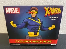 Diamond Select Marvel X-Men '92 Cyclops 8"  Bust 1992 Animated Version 316/3000