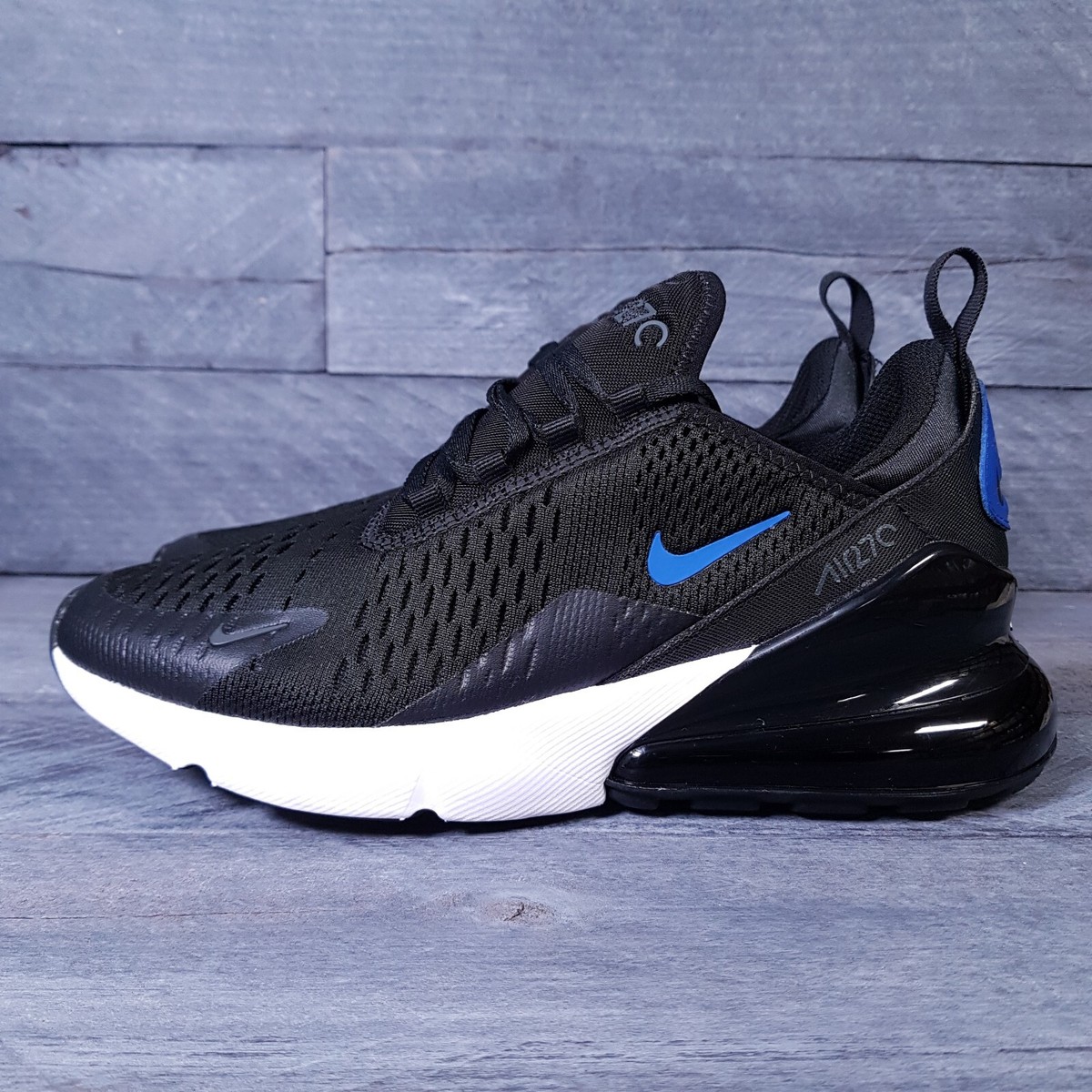 air max 270 black and blue womens