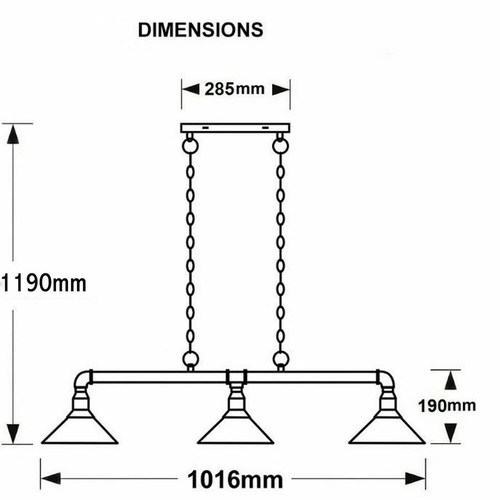 Vintage Retro Modern Light Style Pendant Shade Bedroom Kitchen Metal Lampshade - Picture 10 of 26