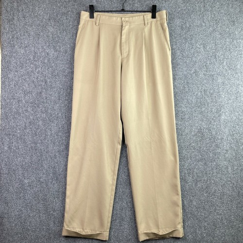 Nike Mens Golf Pants 32x34 Khaki Tan 