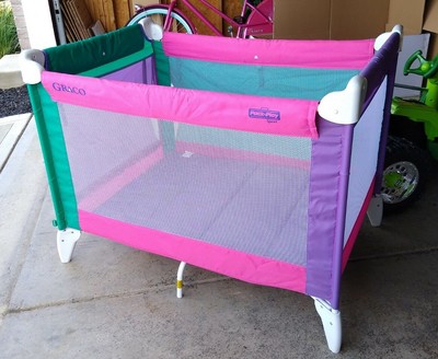 graco pack n play pink