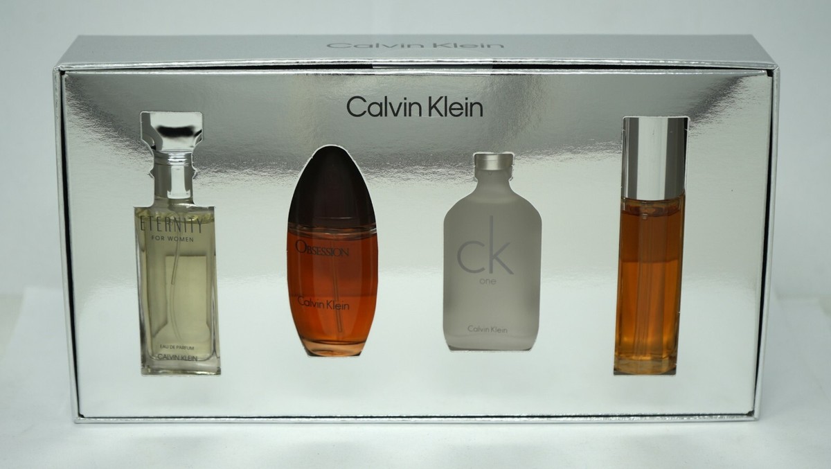 Calvin Klein Women's Coffret GIft Set 4pc Eternity, Escape