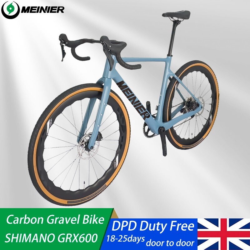 Carbon Gravel Fiber Bicycle Cyclocross Bike with SHIMANO GRX600