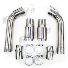 Rev9 Chevrolet Camaro 10-15 V6, Axle Back FlowMaxx Exhaust Kit, Straight Muffler