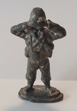 Vintage Lead Soldier with Binoculars