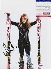 Mikaela Shiffrin 2026 Milan Olympics Signed Autograph 8x10 Photo PSA/DNA COA #5