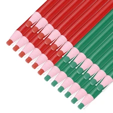 24PCS Peel-Off Grease Pencils, Color China Markers, Green & Red