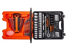  Bahco S108 1/4in & 1/2in Drive Socket & Combination Spanner Set, 108 Piece BAHS