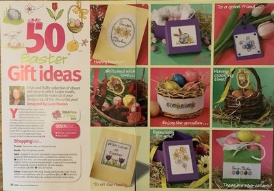 Kreuzstichkarte - 50 Geschenkideen zu Ostern