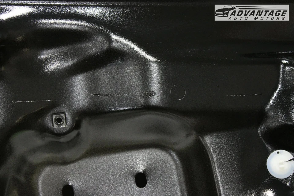 AUDI A4 B9 2017-2024 SEDÁN PUERTA TRASERA IZQUIERDA PANEL CARCASA NEGRO BRILLANTE OEM Foto 3 de 4