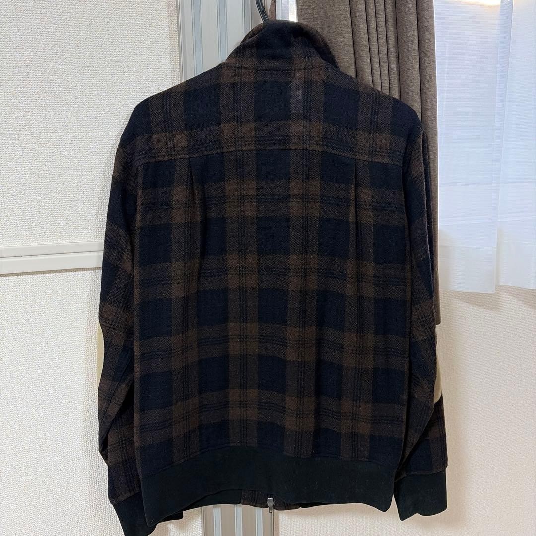 Fred Perry Check Pattern Jacket S Brown Men’s Lig… - image 3