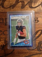 2025 Panini Donruss Optic - Rated Rookie Colston Loveland #204 Purple Shock...