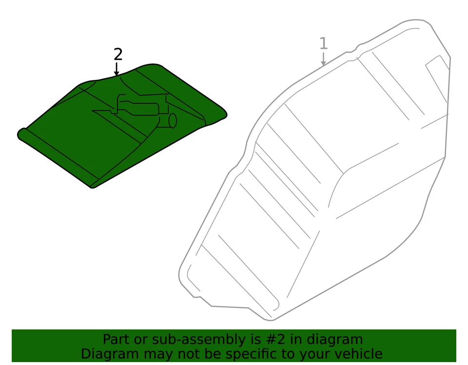 Filtro de transmisión genuino Nissan Altima Máxima Quest 31728-8Y000 Foto 2 de 2