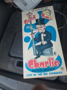 Jouet Vintage Good Time Charlie - Illfelder Toy - En Boîte - Tôle Mécanique