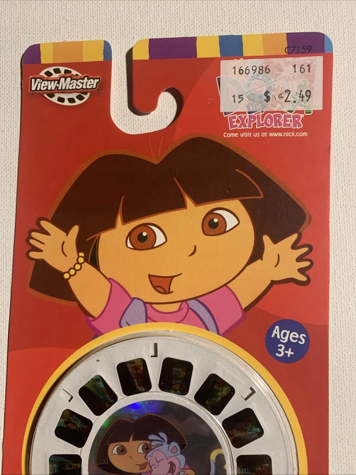 Dora the Explorer 3D View-Master 3 Reel Packet SEALED - Image 3 of 4
