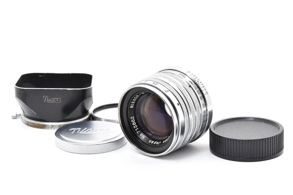 Nikon f/2 Camera Lenses 50mm Focal for sale | eBay UK