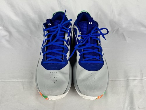 Under Armour Lockdown 6 Basketball Shoes Sneakers Sz M14 W15.5 Blue Grey Unisex - Bild 6 von 19